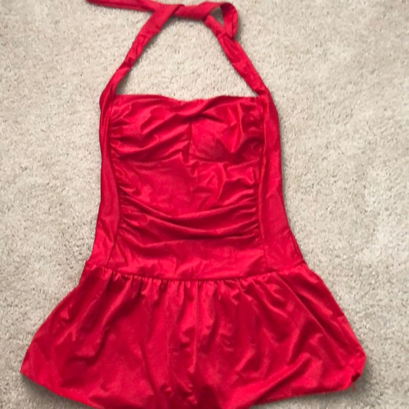 Other - Red swim dress
